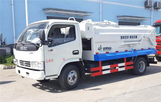 東風小多利卡側裝壓縮式對接垃圾車(5立方)圖片