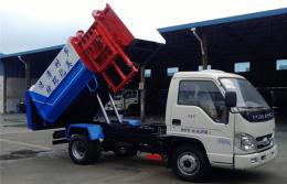 福田掛桶式垃圾車︱4噸掛桶式垃圾車
